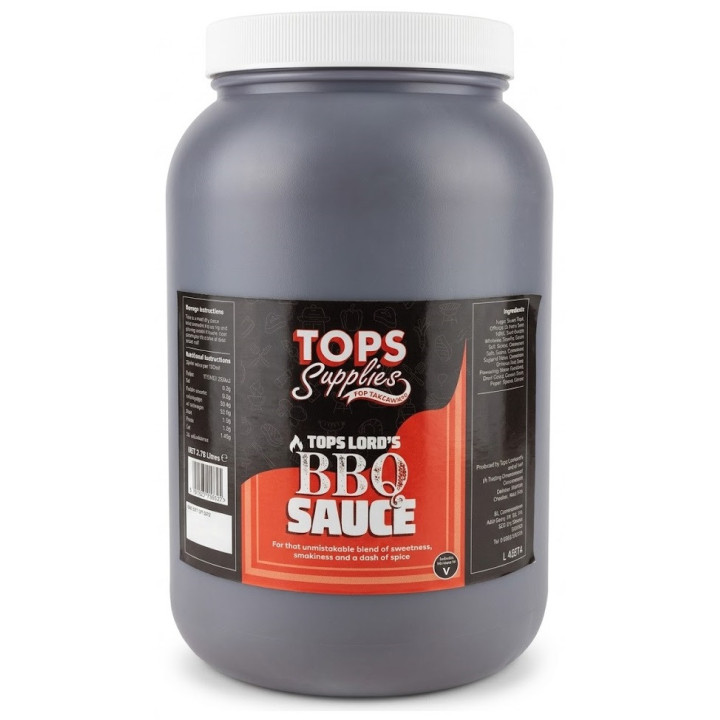 Tangy & Smoky BBQ Sauce – 3.8L Bottle