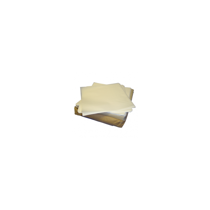 7" Square Greaseproof Paper Pizza Box Liners