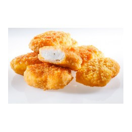Halal Premium Formed Chicken Breast Nuggets in Crispy Batter – 1kg Pack