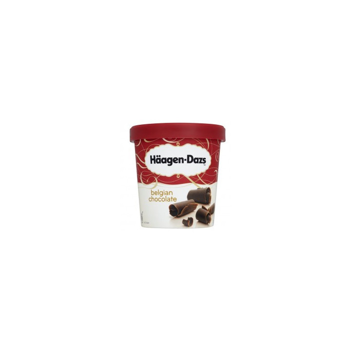 Haagen Dazs Belgian Chocolate Ice Cream 8 x 460ml