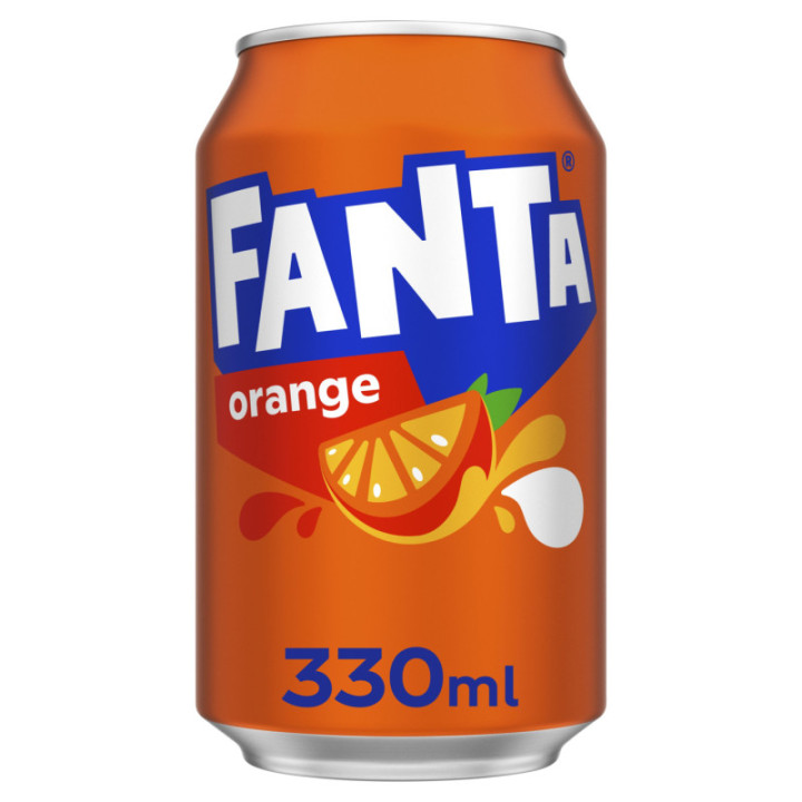 Fanta Orange 24 x 330ml Cans