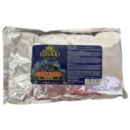 Sliced Black Olives in Brine – 1.8kg Pouch