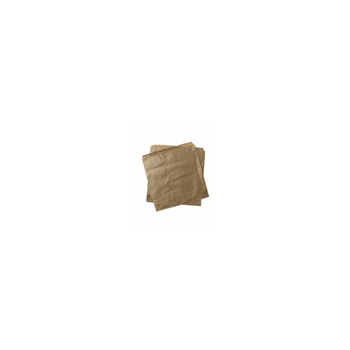 8x8-Inch Square Brown Kraft Paper Food Bags – 1 x 1000 Pack