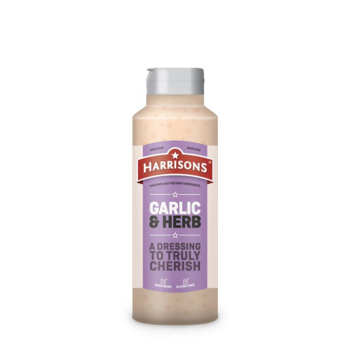 Creamy Garlic and Herb Dressing – 1L Bottle