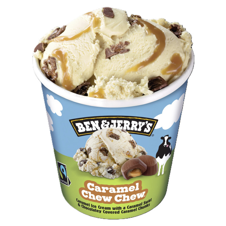 Ben & Jerry's Caramel Chew Chew 8 x 465ml