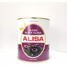 Sliced Black Olives ALISA 1x3KG